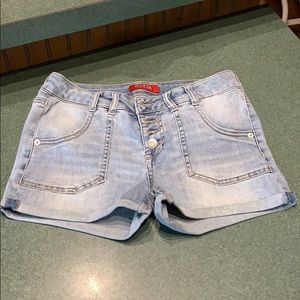 Guess shorts stretch bluejean
